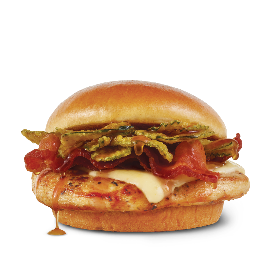 Order Hot Honey Chicken Sandwich (Grilled) food online from Wendy store, Strongsville on bringmethat.com