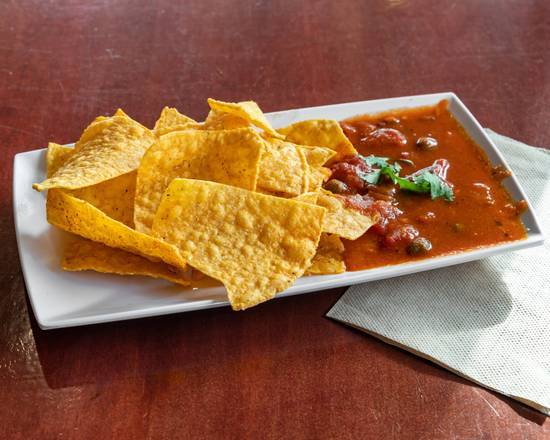Order Chips & Salsa Roja food online from Paseo store, Seattle on bringmethat.com