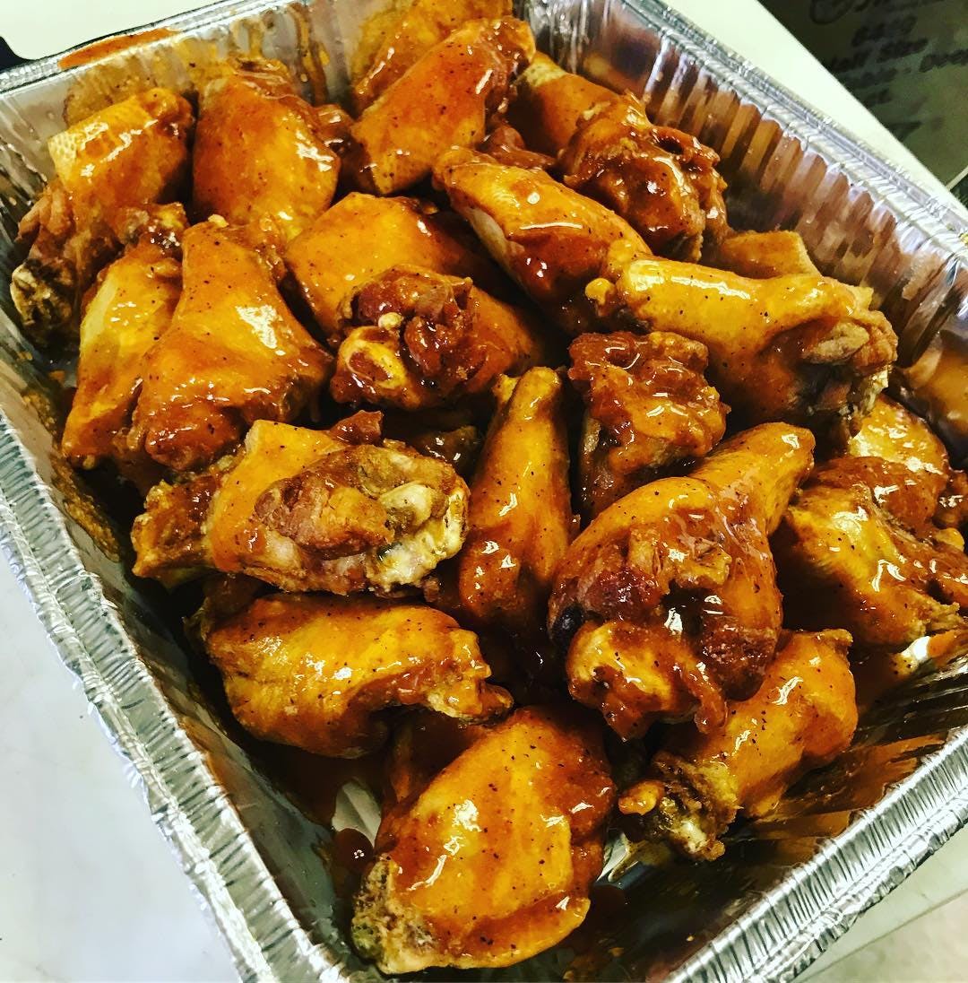 Order Bone In Wings - 13 Pieces food online from Large Plain store, Pittsburgh on bringmethat.com