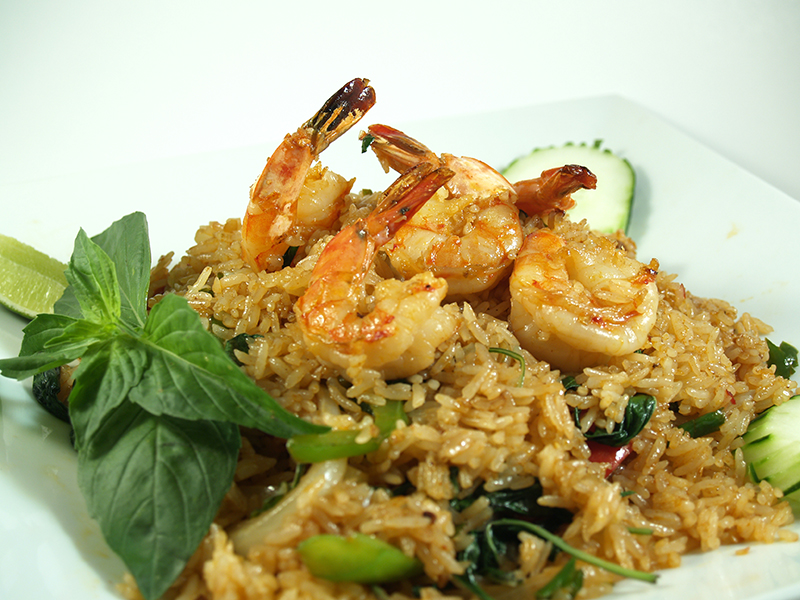 Order Spicy Fried Rice food online from Sa Ung Thai Restaurant store, Harbor City on bringmethat.com