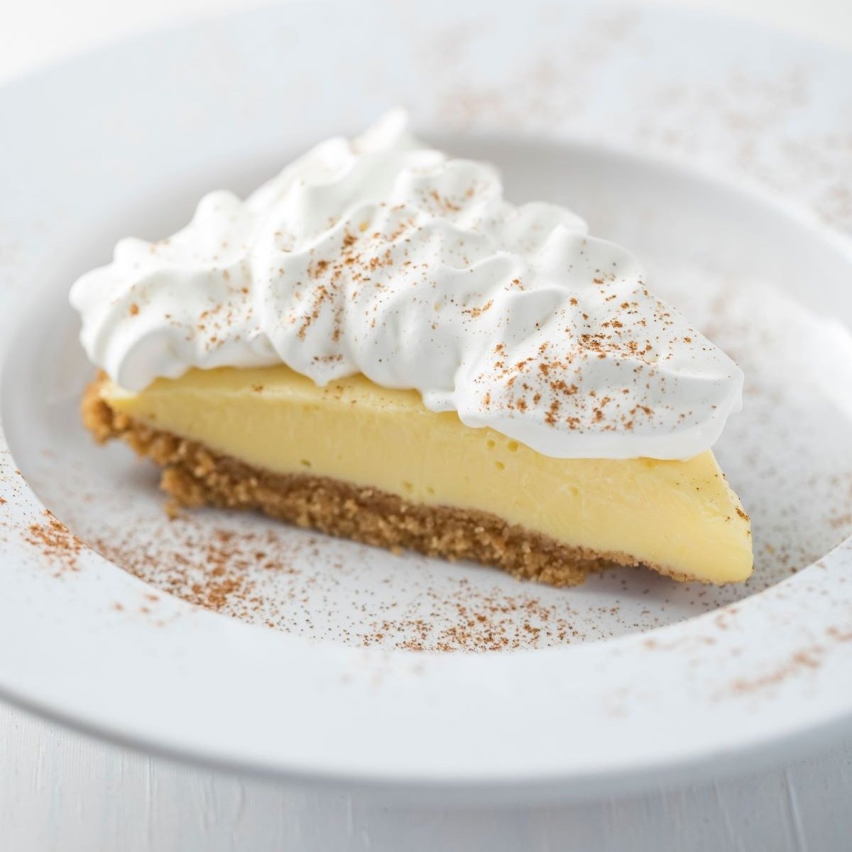 Order Homemade Lemon Ice Box Pie food online from Huey's Collierville store, Collierville on bringmethat.com