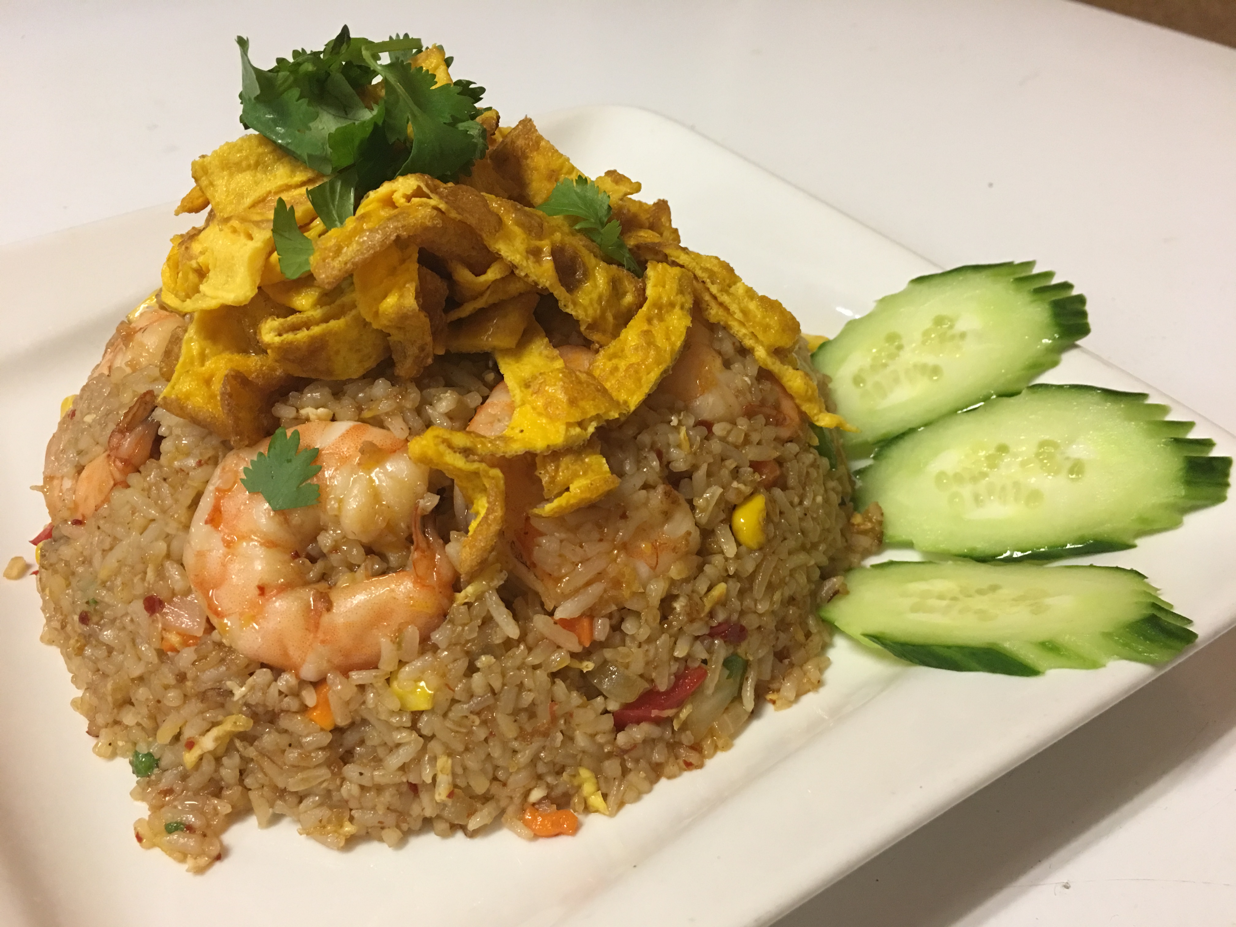 Order Chili Paste Fried Rice food online from Kanlaya Thai Restaurant store, Harrisburg on bringmethat.com