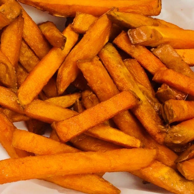 Order Sweet Potato Fries - Appetizer food online from Milanos Pizza store, Providence on bringmethat.com