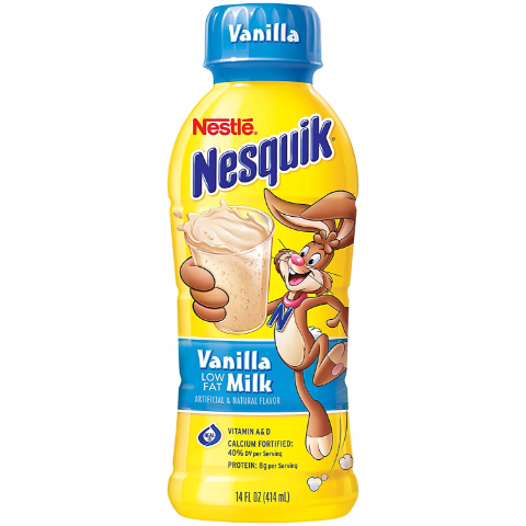 Order Nesquik Vanilla Milk 14oz food online from 7-Eleven store, Colorado Springs on bringmethat.com