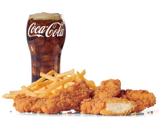 Order Large Crispy Chicken Strips (5) Combo food online from Jack In The Box store, Scotts Valley on bringmethat.com