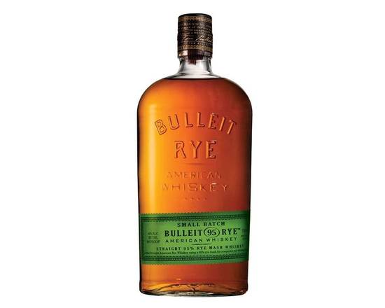 Order Bulleit rye 750ml food online from House Of Wine store, New Rochelle on bringmethat.com