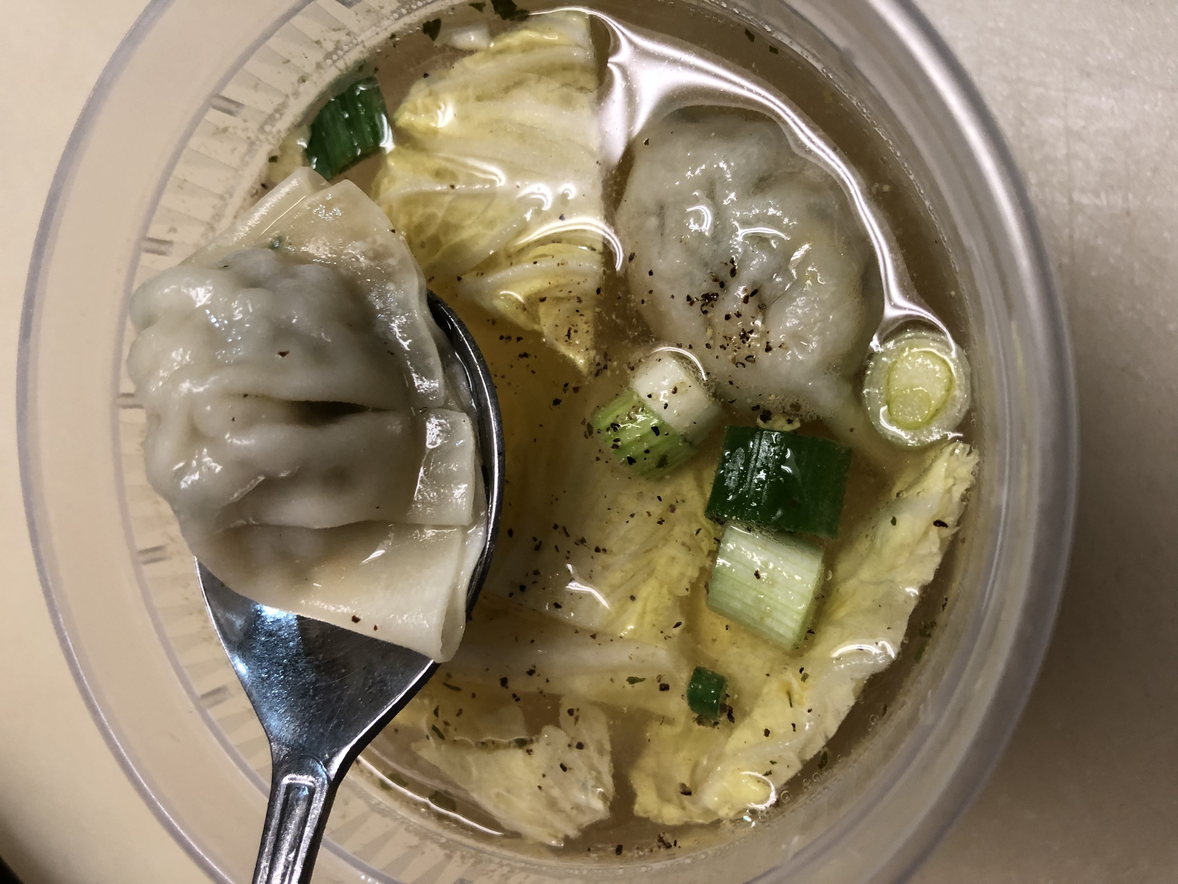 Order Wonton Soup food online from Thai Curry Cuisine store, Denver on bringmethat.com