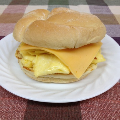 Order 2 Eggs and Cheese Sandwich food online from Smith finest deli store, Brooklyn on bringmethat.com