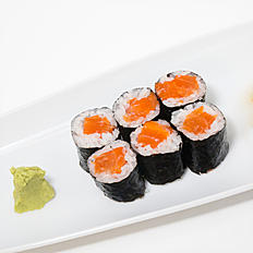 Order Salmon Maki  S food online from Jin Fine Asian Cuisine store, Brookline on bringmethat.com