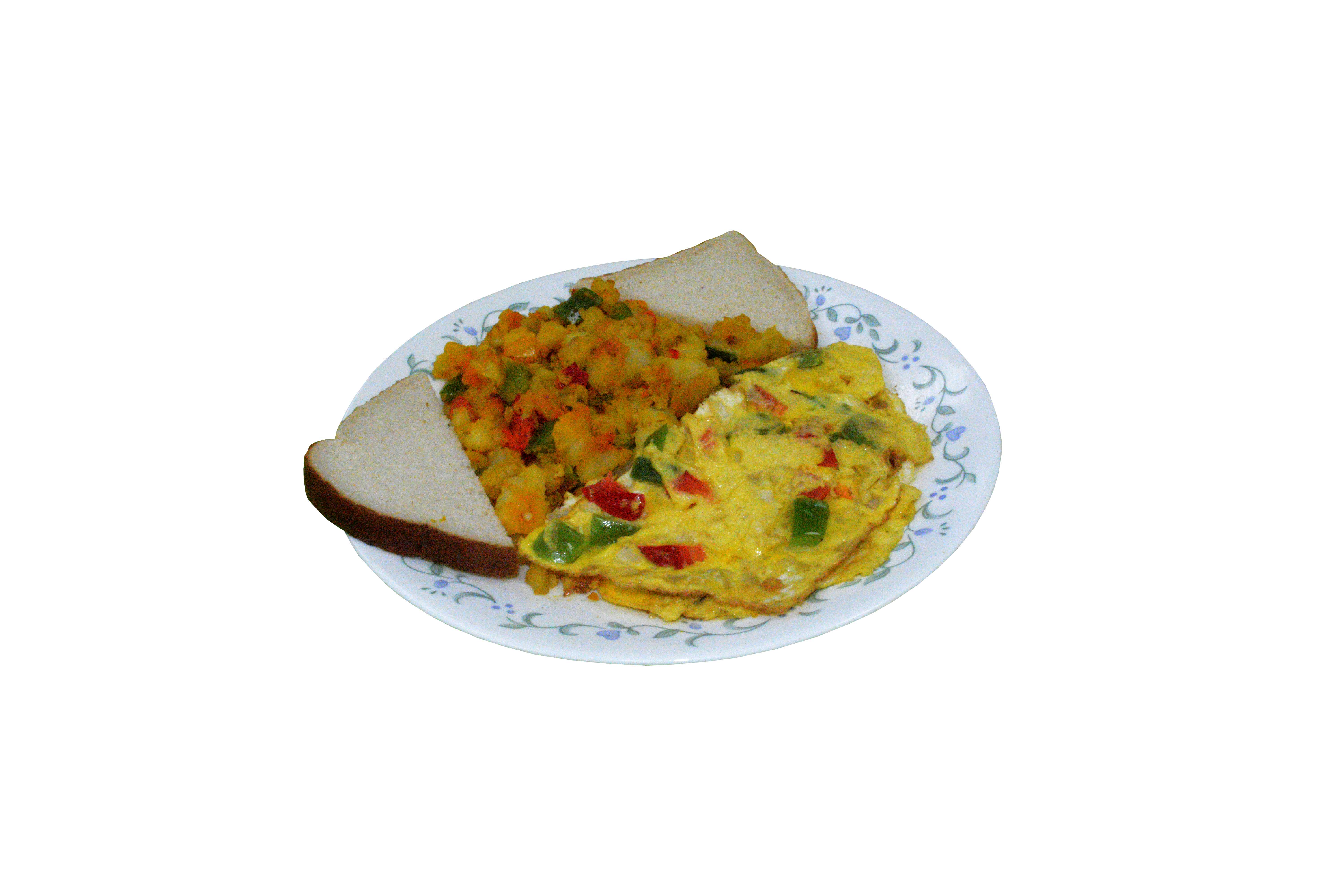 Order Vegetable Omelette food online from Punta Cana Coffee Shop & Restaurant store, Brooklyn on bringmethat.com