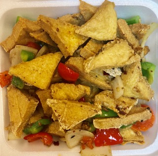 Order Salt and Spicy Tofu food online from Lucky Buddha store, Goodyear on bringmethat.com