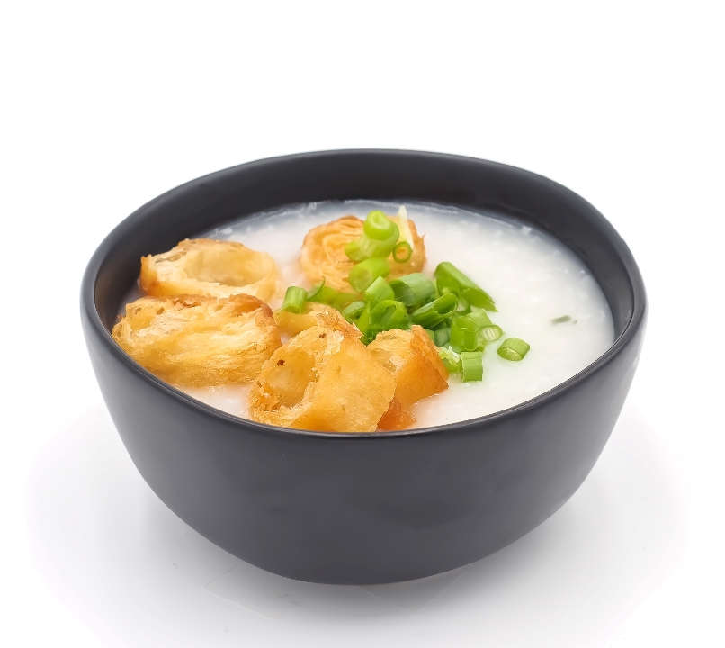 Order Pork & Preserved Egg Congee/皮蛋瘦肉粥 food online from Happy Valley Seafood store, Norcross on bringmethat.com