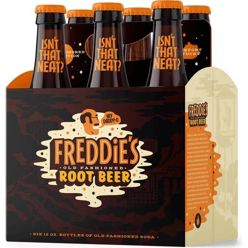 Order Freddie's Old Fashioned Root Beer (6PK 12 OZ) 136901 food online from BevMo! store, Milpitas on bringmethat.com