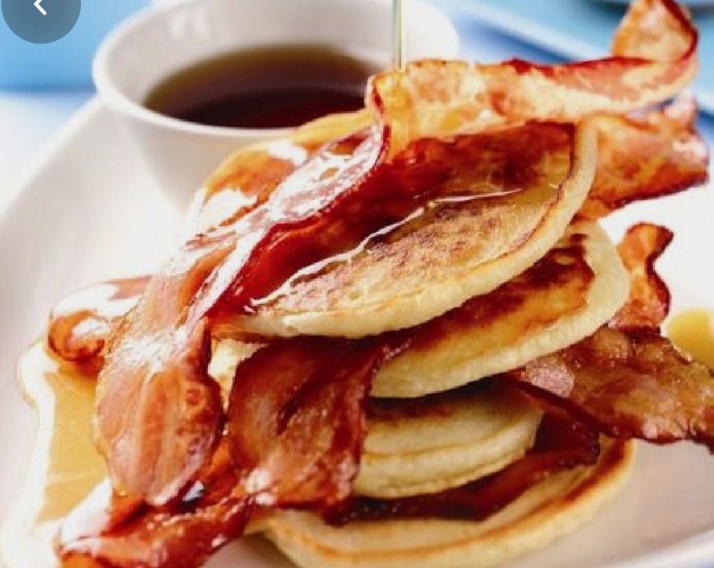 Order Pancakes, Bacon,Sausage,or Ham food online from Bagels & More store, Edgewater on bringmethat.com
