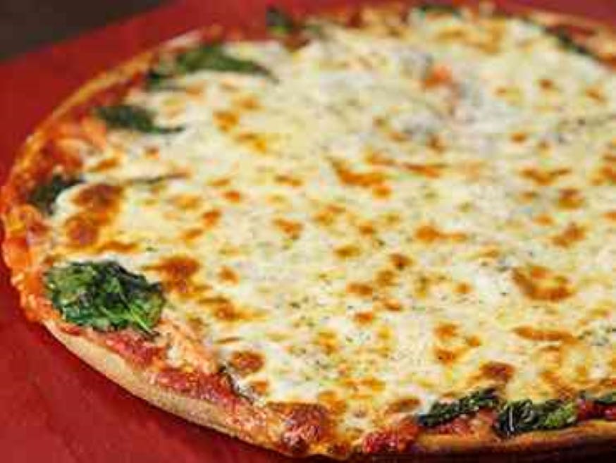 Order Spinach Classic Pizza - 12" food online from Rosati Pizza store, Maricopa on bringmethat.com