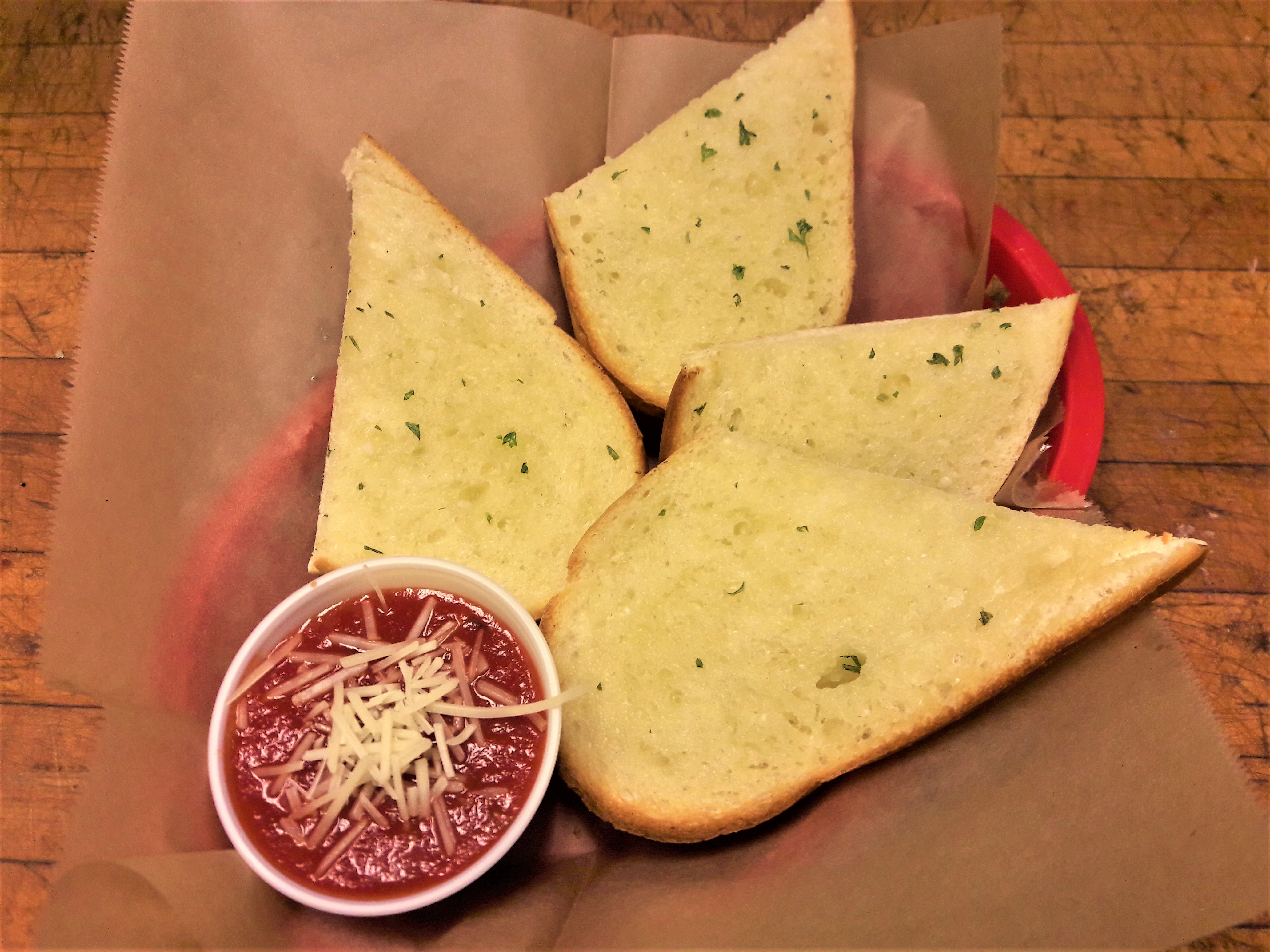 Order Garlic Bread food online from Mojo Pizza and Pub store, Decatur on bringmethat.com