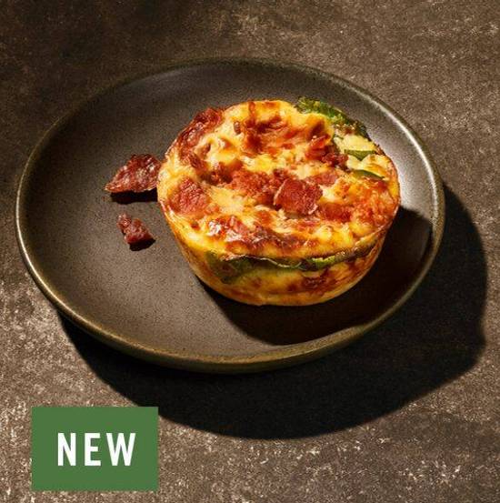 Order Spinach & Bacon Frittata - Single food online from Panera store, Bloomingdale on bringmethat.com