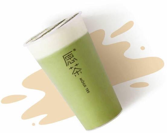 Order Cheese Foam Uji Matcha 芝士宇治抹茶  food online from moge tea store, Quincy on bringmethat.com