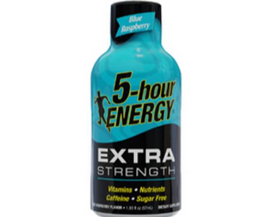 Order 5-Hour Energy Extra Strength Blue Raspberry 2.5 oz food online from Raley'S store, South Lake Tahoe on bringmethat.com