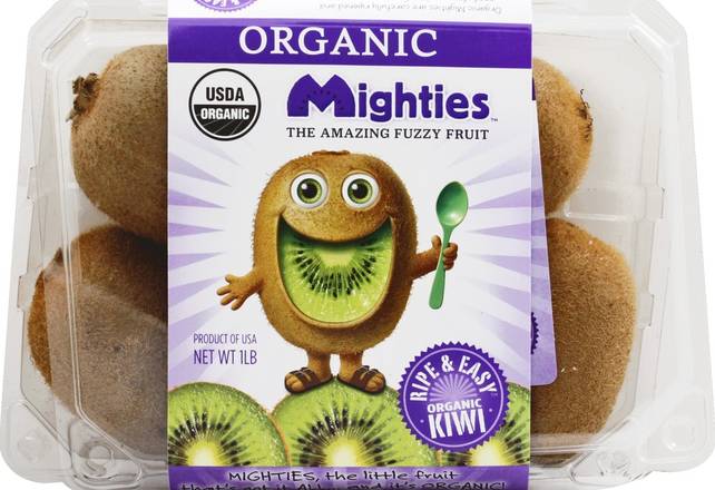 Order Mighties · Organic Kiwis (1 lb) food online from Albertsons store, Saint George on bringmethat.com