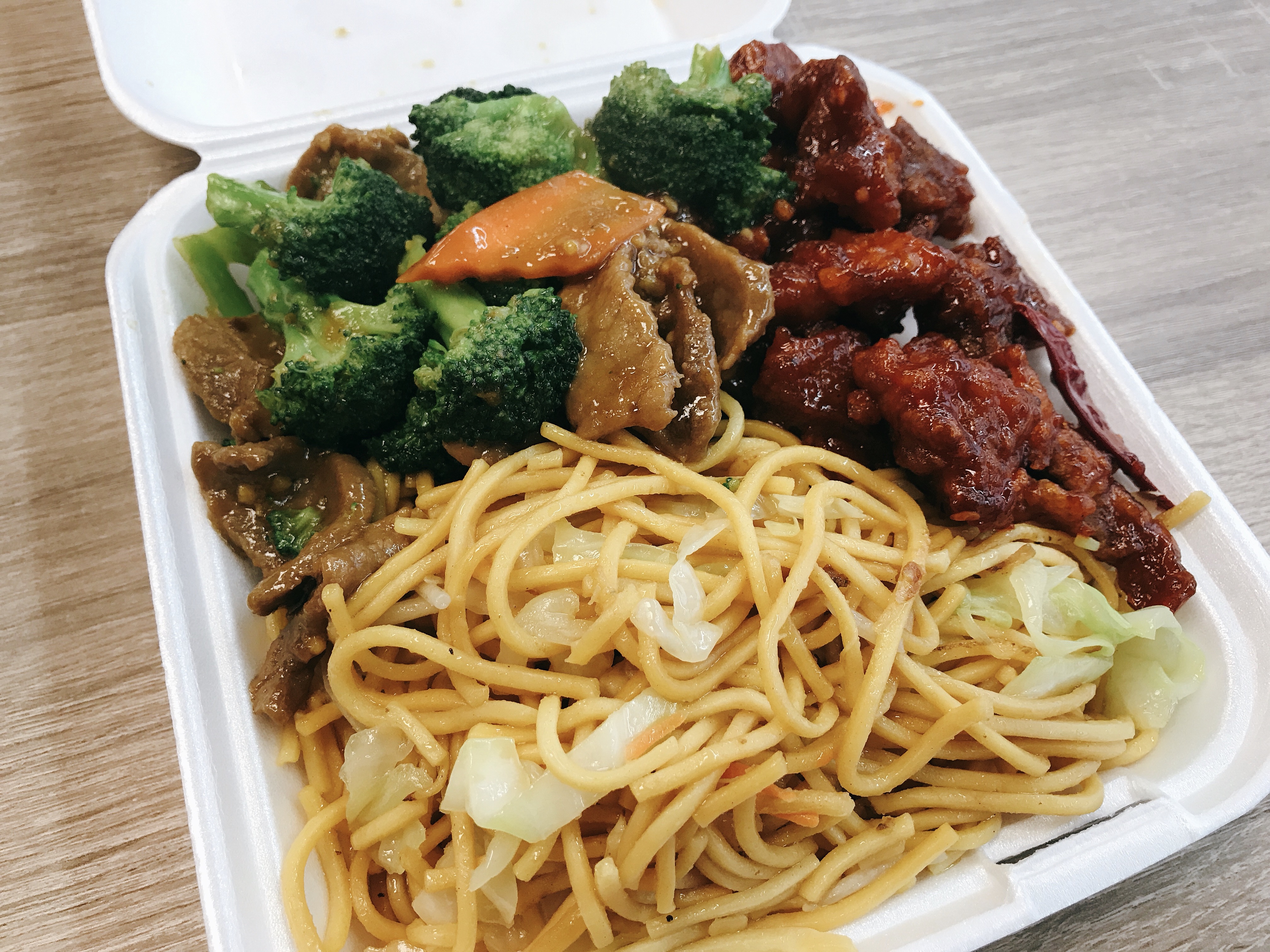 Order Mix and Match Takeout Box food online from Asian Buffet Hibachi Grill store, Battle Creek on bringmethat.com