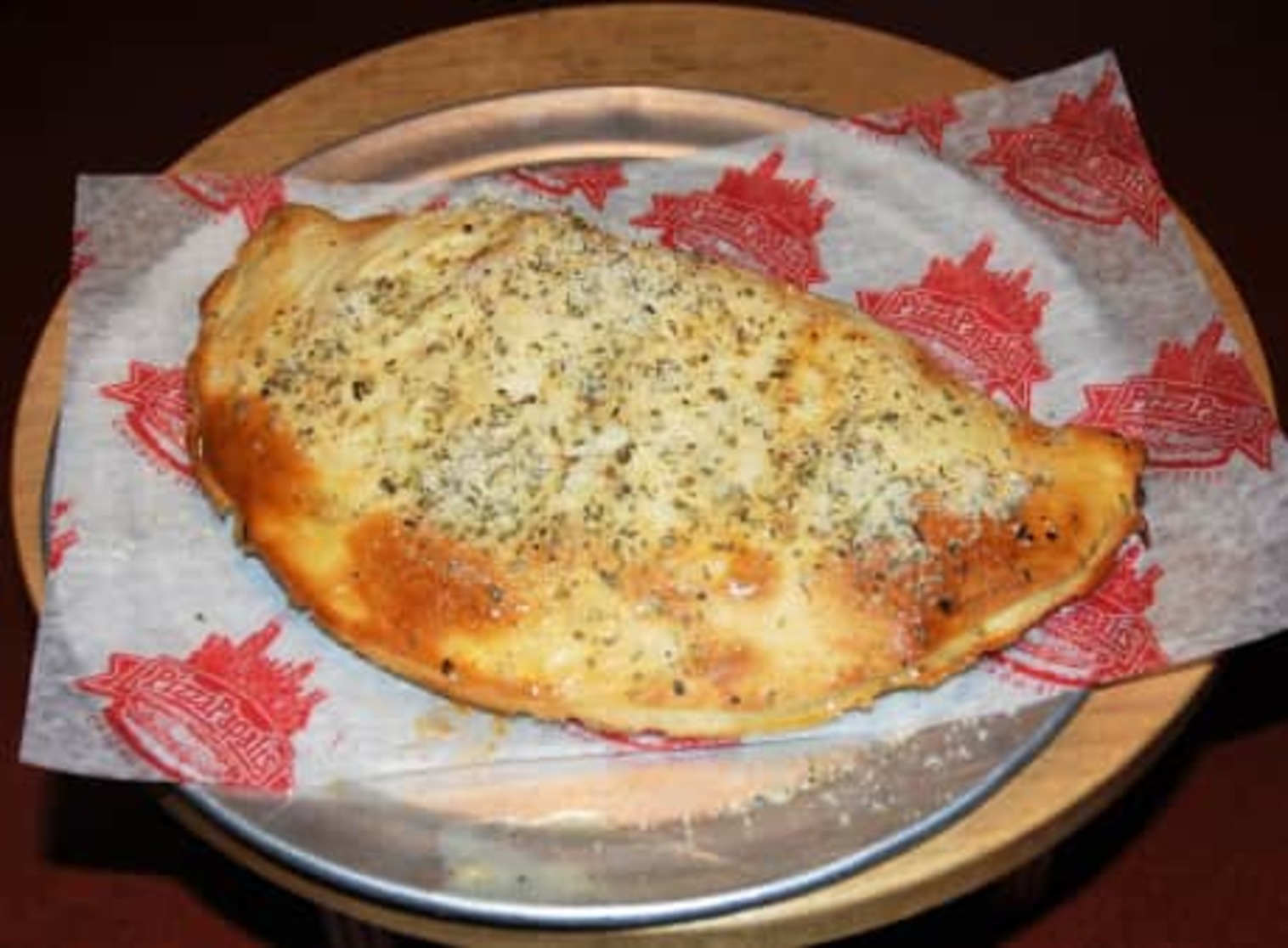Order Veggie Make Your Own Calzone food online from PizzaPapalis store, Bloomfield Hills on bringmethat.com