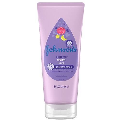 Order Johnson's Bedtime Moisturizing Cream, Relaxing Aromas - 8.0 fl oz food online from Walgreens store, FAIRBANKS on bringmethat.com