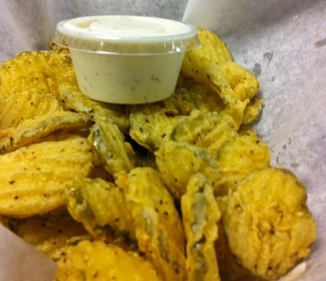Order Fried Pickles food online from Wing It Express store, El Paso on bringmethat.com