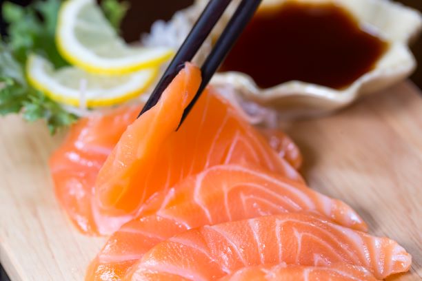 Order Salmon Sushi food online from Kiku store, Bedminster on bringmethat.com