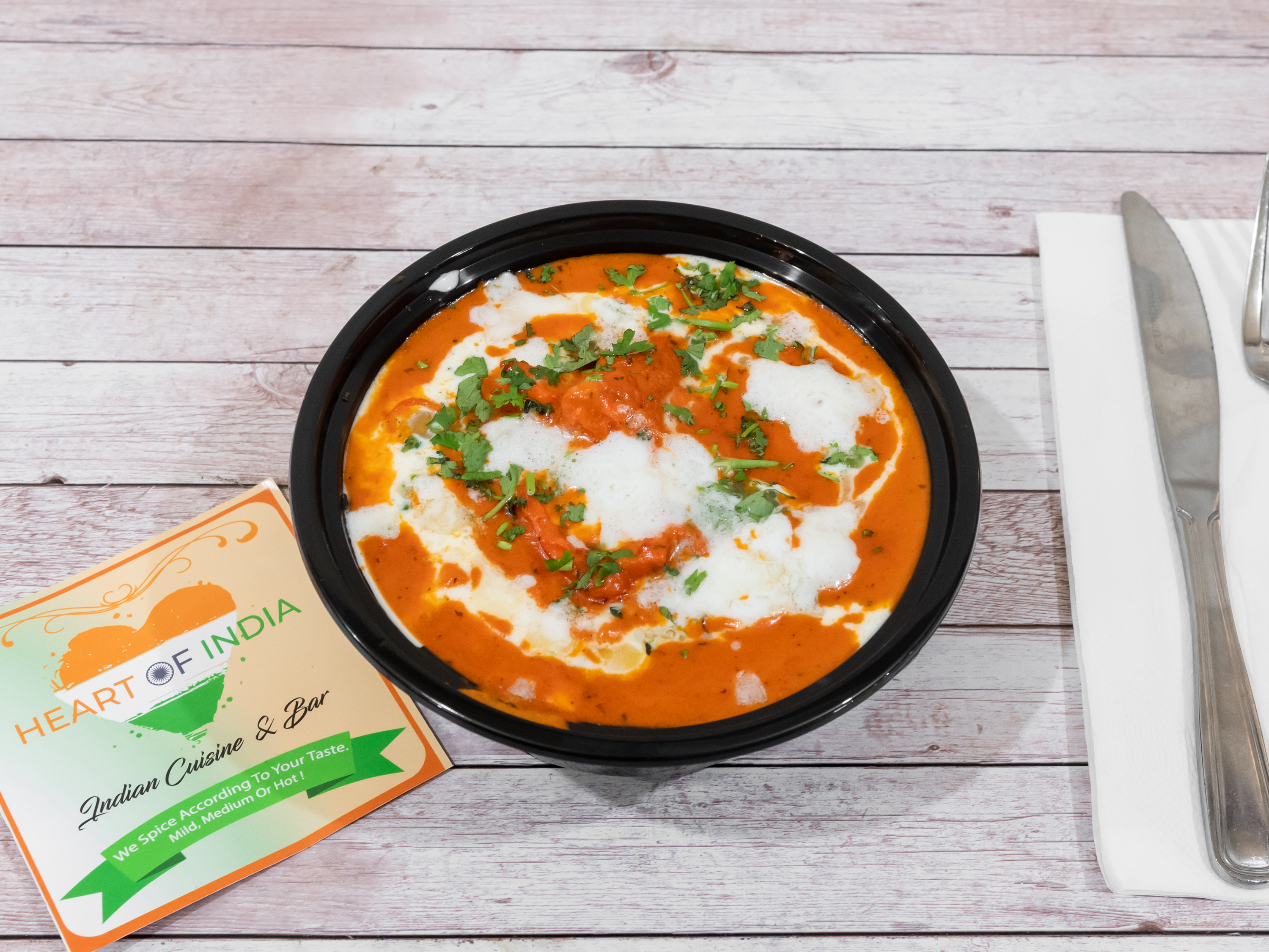 Order 5. Butter Chicken food online from Heart Of India store, Bakersfield on bringmethat.com