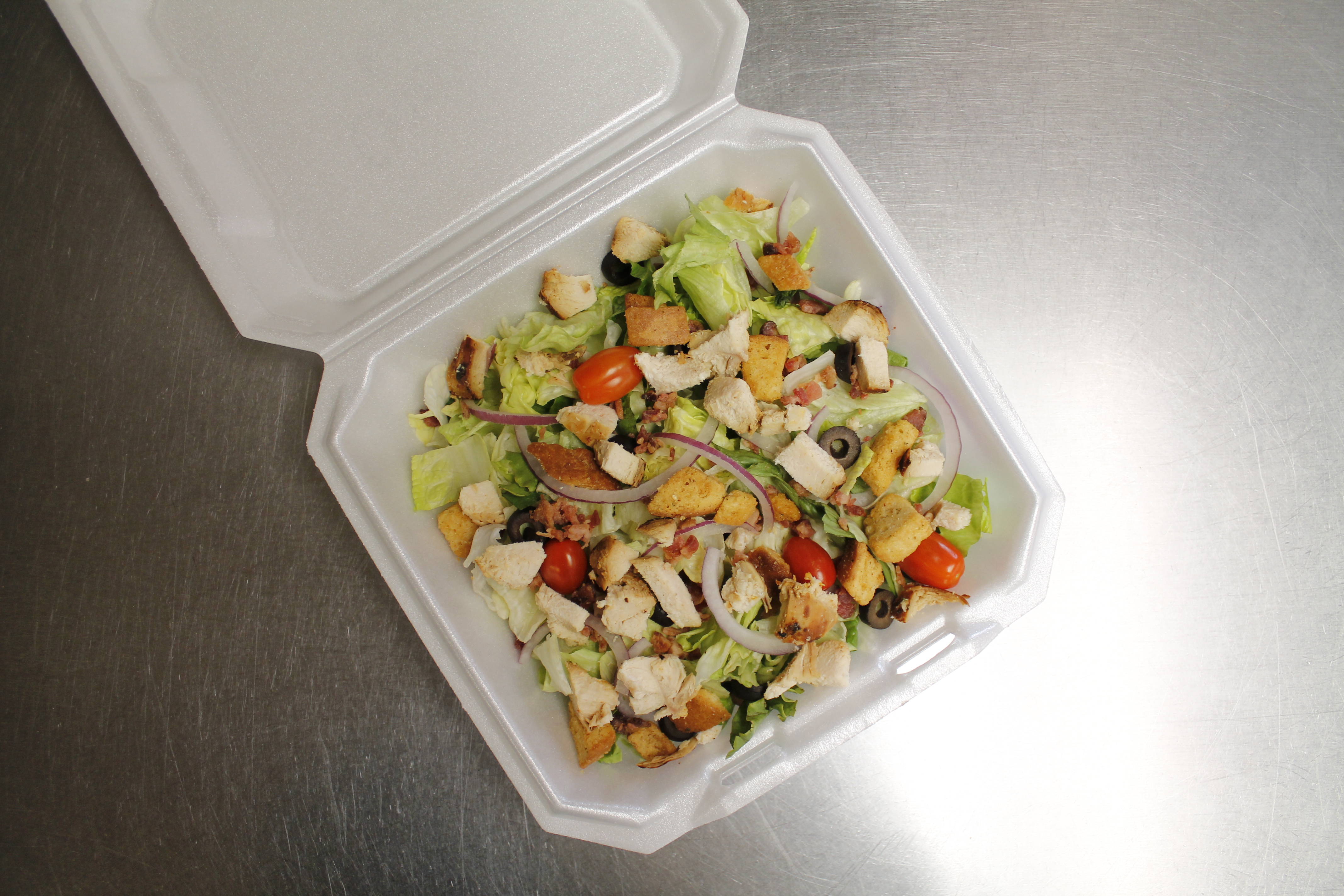 Order Chicken Breast Salad food online from Pisa Pizza store, Countryside on bringmethat.com