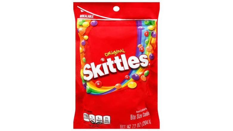 Order Skittles Original Bite Size Candies food online from Trumbull Mobil store, Trumbull on bringmethat.com