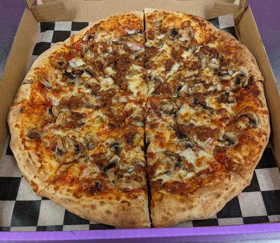 Order Medium CYO Pizza food online from Magpies Gourmet Pizza store, Tucson on bringmethat.com