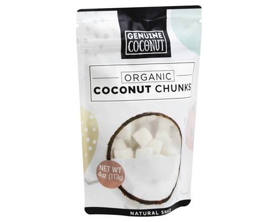 Order Genuine Coconut · Organic Coconut Chunks (4 oz) food online from Winn-Dixie store, Apollo Beach on bringmethat.com