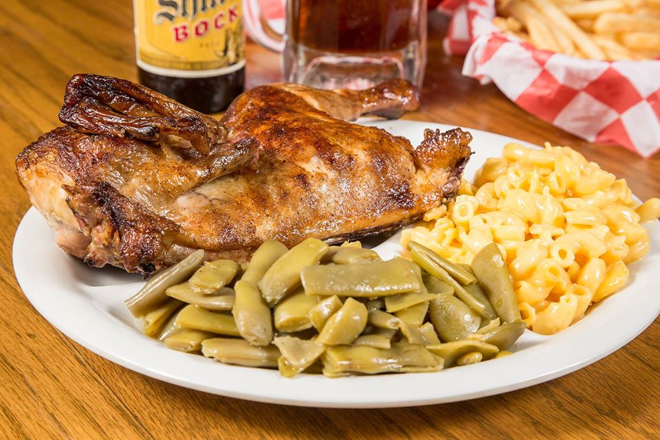 Order Chicken with 2 Homestyle Sides food online from Spring Creek Barbeque store, McKinney on bringmethat.com
