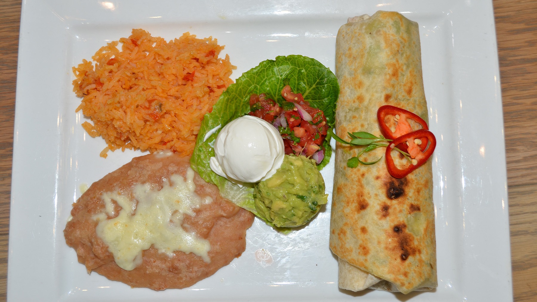 Order Baja Asada Burrito food online from Panama Joe store, Long Beach on bringmethat.com