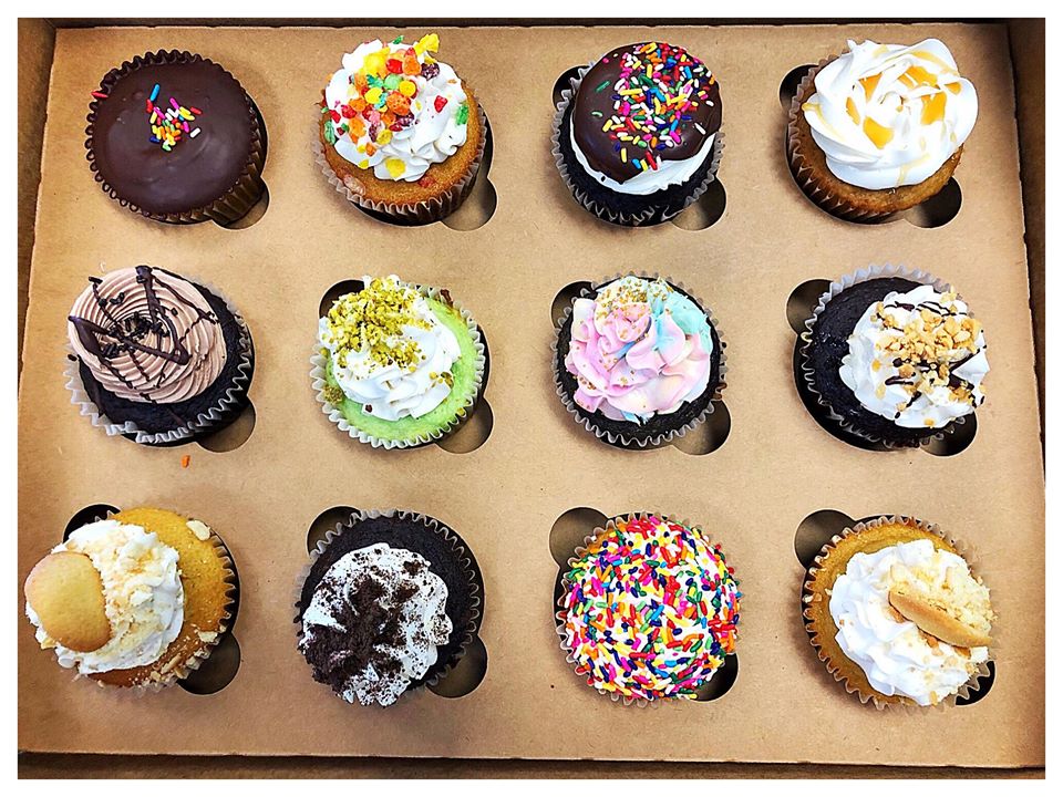 Order Cupcake 12 Pack food online from Creme By Sarah Ashley store, Orland Park on bringmethat.com