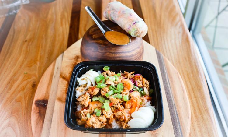 Order Thai Boxer Bowl food online from Longboards store, Liberty on bringmethat.com