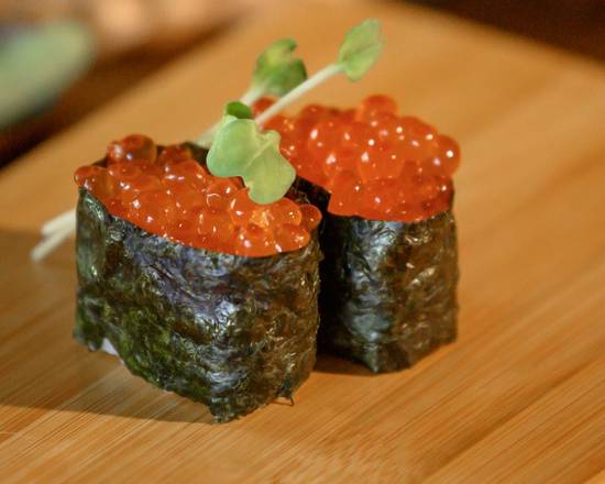 Order Salmon Roe Nigiri (Ikura) (2 pcs) food online from Wabi-Sabi Sushi Bar & Restaurant store, Seattle on bringmethat.com