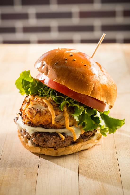Order Ultimate Tailgate Burger food online from Chickie & Pete store, Atlantic City on bringmethat.com