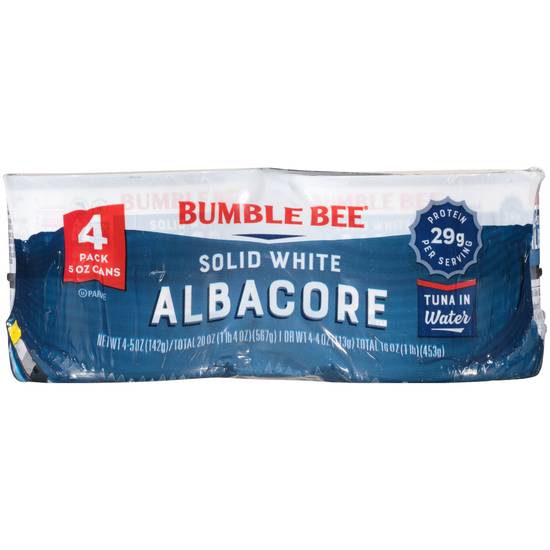 Order Bumble Bee Solid White Albacore Tuna in Water, 4 -5 OZ Cans food online from Cvs store, DOVER on bringmethat.com