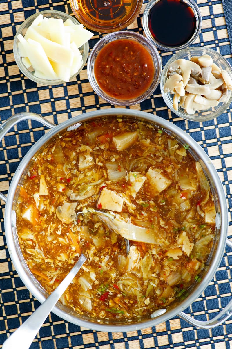 Order Hot and Sour Soup food online from Suki 28 store, New York on bringmethat.com