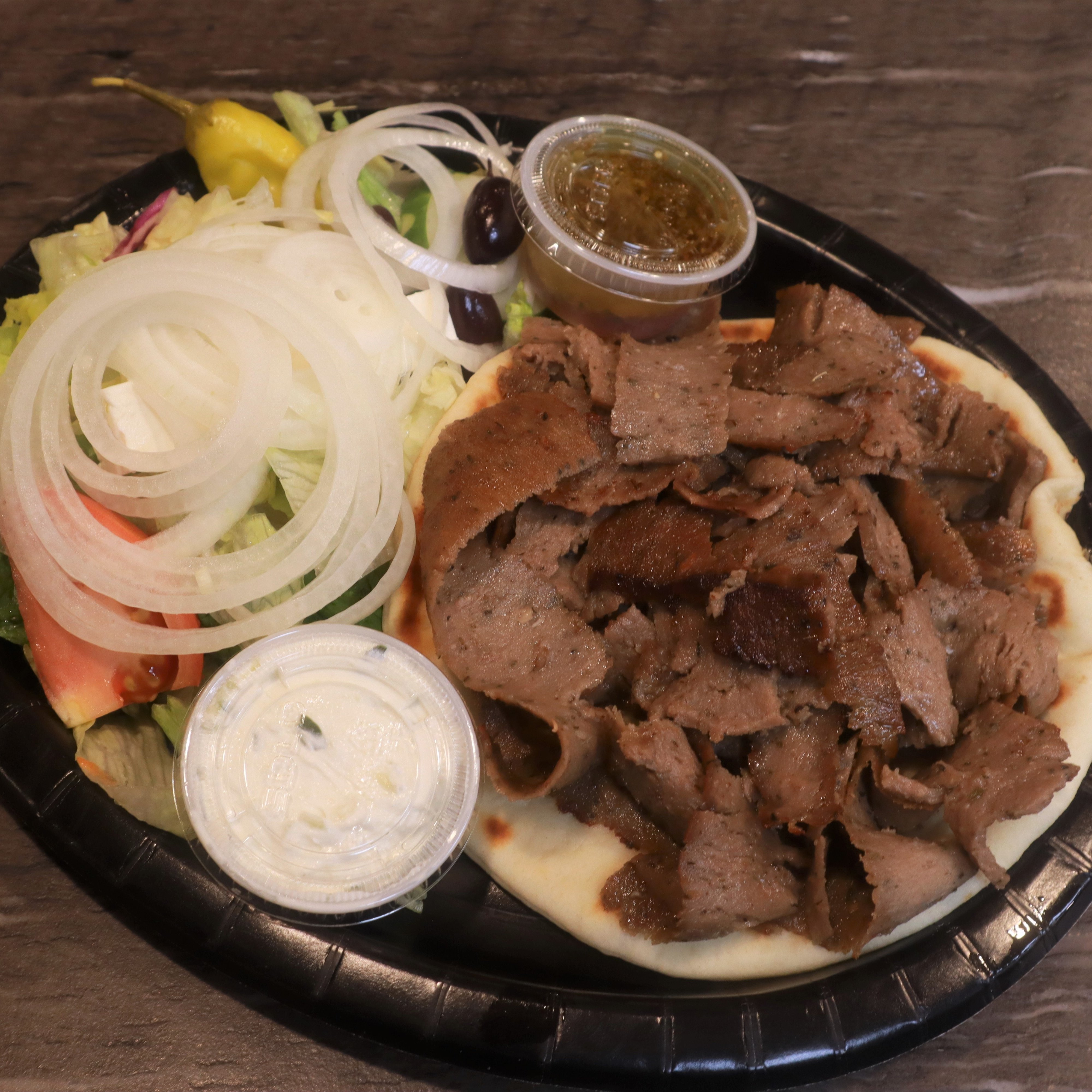 Order Gyro Dinner food online from Tom And Jerry store, Rockford on bringmethat.com