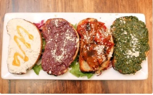 Order Crostini - Appetizer food online from Dellarocco's of Brooklyn store, Brooklyn Heights on bringmethat.com