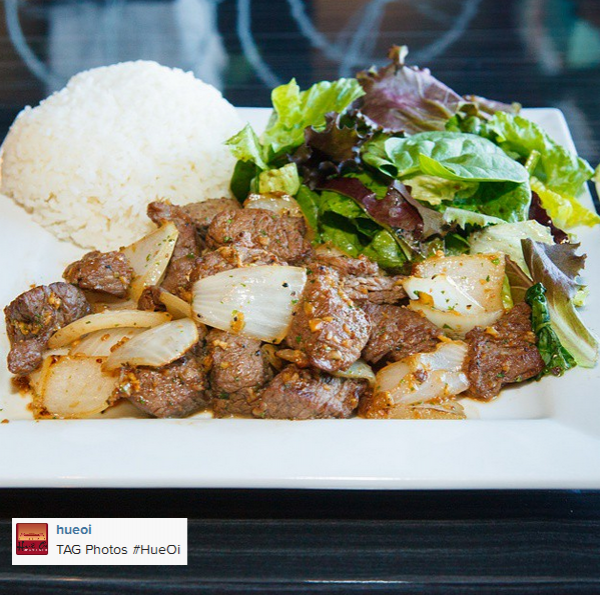 Order Com Bo Luc Lac Plate food online from Hue Oi store, Fountain Valley on bringmethat.com