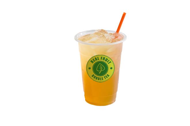 Order Lychee Green Tea food online from Real Fruit Bubble Tea store, Paramus on bringmethat.com