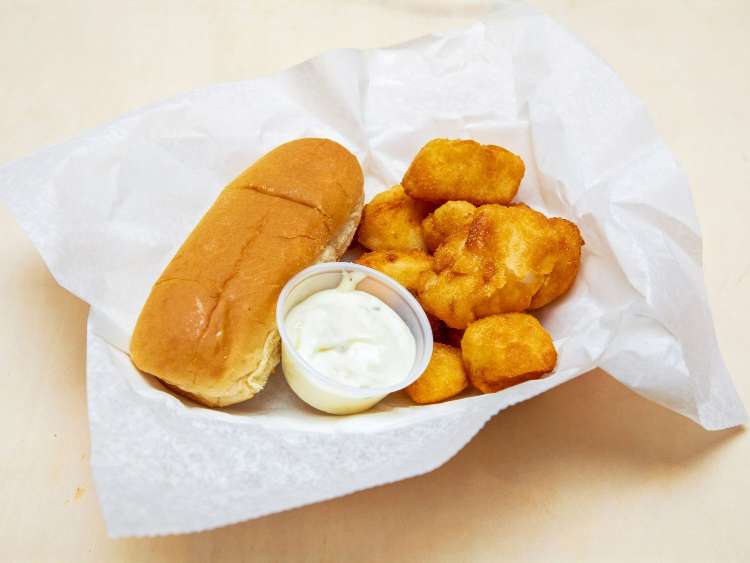 Order Fried Scallops Order food online from Ted's Fish Fry store, Clifton Park on bringmethat.com