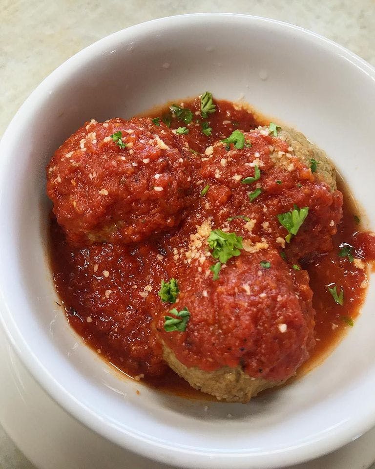 Order Meatballs - 4 Pieces food online from Carmelo's Pizza, Pasta, Subs & More!! store, Linthicum Heights on bringmethat.com