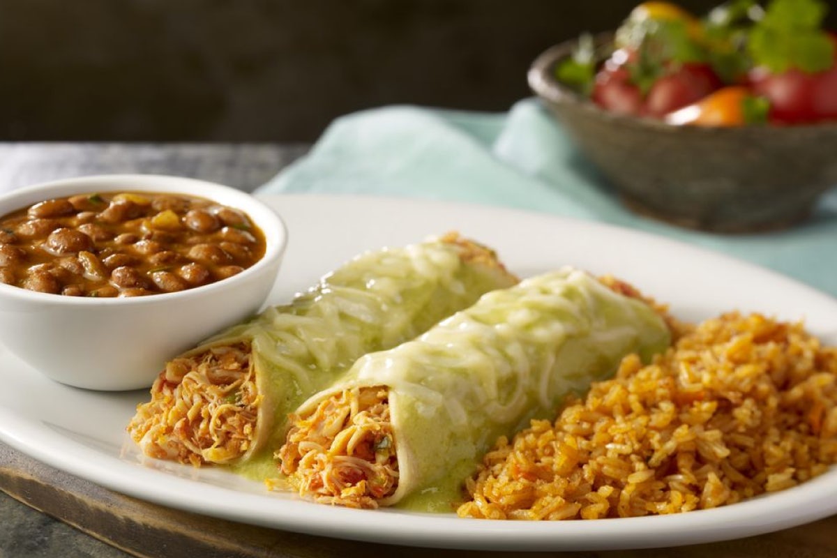 Order Chicken Enchiladas food online from Uncle Julio store, Lombard on bringmethat.com