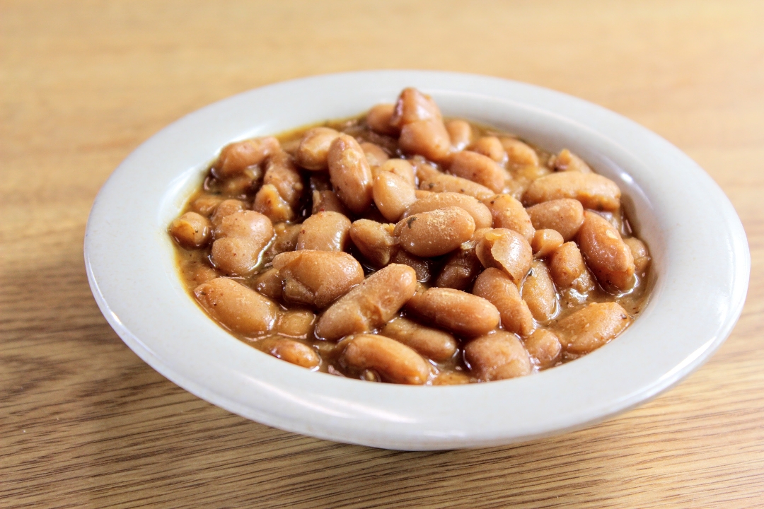 Order Pinto Beans - 1/2 Pint food online from Mckenzie Barbeque store, Montgomery on bringmethat.com